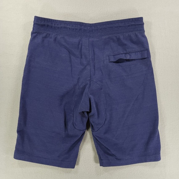 Nike Advance 15 Knit Short Mens M Binary Blue Heather & White Sweat Gym Workout - Picture 5 of 8